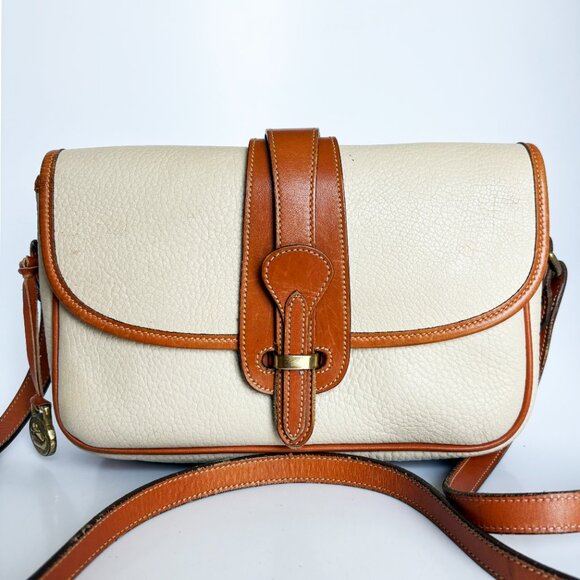 Dooney & Bourke Small Equestrian Bag Style R53 Vintage 90s All Weather L… - Picture 3 of 11